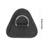 4 Pcs Stainless Steel D Ring Patch,Multi Function D Ring Pad for PVC Inflatable Boat Canoe Raft Dinghy Kayak Surfboard Paddle Board (Black) view 2