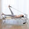RNQZ Foldable Pilates Reformer Machine, Pilates Machine Pilates Equipment for Home and Gym Workout, Quiet 300 Lbs Pilates Equipment Reformer for Gym, Beginners view 1