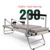 RNQZ Foldable Pilates Reformer Machine, Pilates Machine Pilates Equipment for Home and Gym Workout, Quiet 300 Lbs Pilates Equipment Reformer for Gym, Beginners view 2
