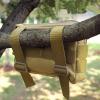 2 Pack Molle Pouches,Molle Admin Pouch,Small Molle Pouch for Tactical Vest Accessories,Tactical Pouch,Utility Gadget Organizer Tool Bag (01-Coyote Brown) view 3
