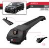 accessorypart Compatible with Mercedes EQV (W447) 2020-2026 ACE-1 Model Car Roof Rack Cross Bar Black Aluminium 4 Bars view 3