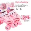 ACAGALA Breathable Skating Shoes Kids Beginner Roller Skating Shoes Stable Children Skates Adjustable Szie Roller Skates view 3