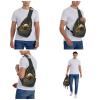 BTCOWZRV Funny Spider Sling Backpack for Women Men Cross Chest Bag Diagonally Crossbody Shoulder Bag Travel view 2