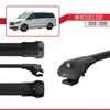 accessorypart Compatible with Mercedes EQV (W447) 2020-2025 ACE-1 Car Roof Rack Cross Bar Black Aluminium 2 Bars view 3