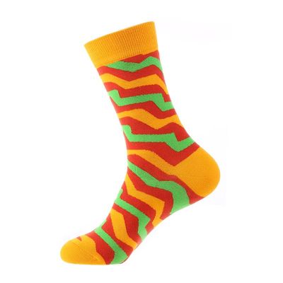 BAYAJIAZ 5 pairs of colorful fun novelty leisure boat socks, sports running socks, cotton socks, four seasons sports socks, suitable for men and women., Chroma