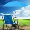 Marooma Chair Umbrella with Clamp, Flexible Outdoor Sun Protection Umbrella Portable Umbrella for Chair Beach Chairs Strollers Wheelchairs Patio Chairs Golf Carts 31.5 Inch(Blue) view 2