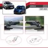 accessorypart Compatible with Renault Express 2021-2025 ACE-1 Model Car Roof Rack Cross Bar Gray Aluminium 3 Bars view 4