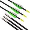 Fiberglass Practice Arrows Archery 24 Inch Target Shooting Safety Recurve Bows Suitable for Youth Children Woman Beginner 12 PCS view 4