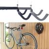 Menae Moon 2 Pack Retractable Bike Rack for Storage, Adjustable Bike Hangers for Garage, Wall-Mounted Bike Rack view 2