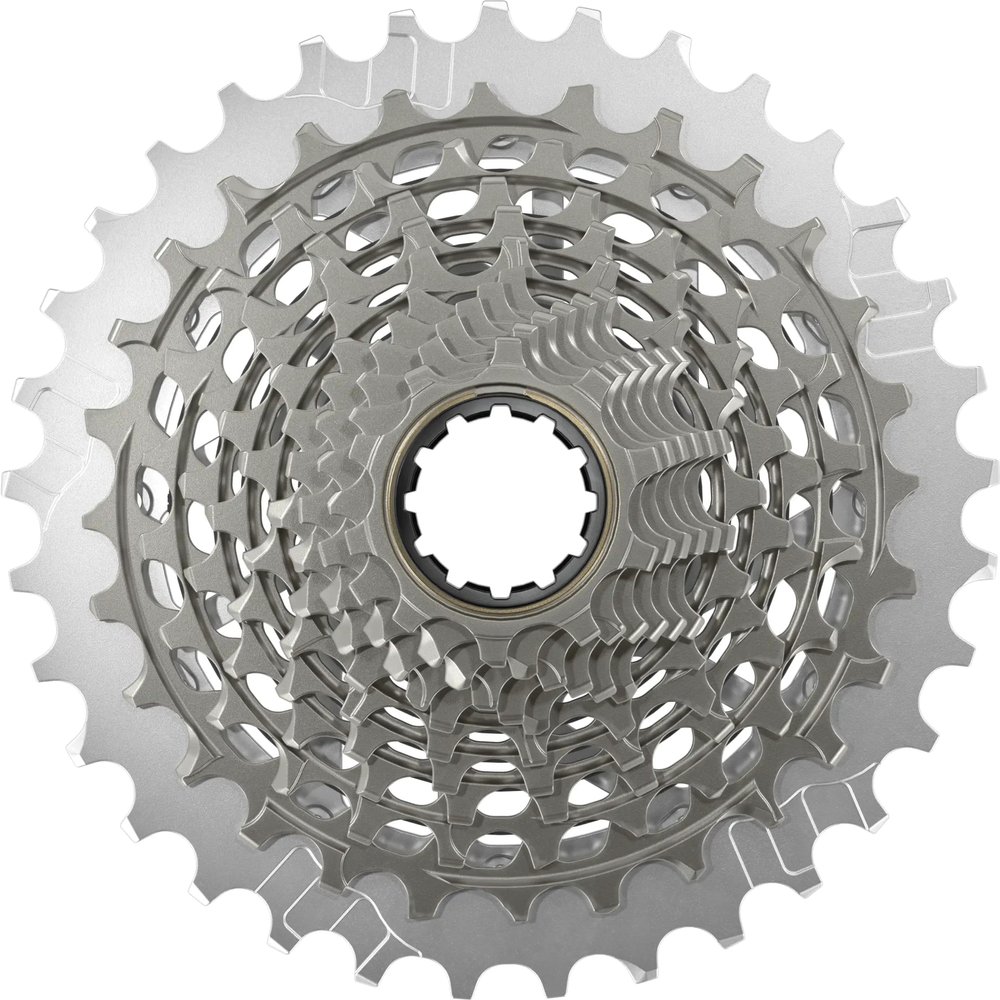 SRAM RED XG-1290 Cassette - 12-Speed, 10-33t, for XDR Driver Body, Silver, E1