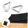 BESPORTBLE 10sets Trampoline Parts Metal Triangle Buckles Replacement Net for Trampoline High Strength Sturdy view 4