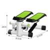Elliptical Machine Cross Trainer Stepper Mini Stepper Indoor Hydraulic Fitness Stair Machine Climbing Machine Mute Exercises Equipment with LCD Display for Home Installation Free Green Mini Stepp view 3