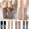 10Pairs Vylinox Bareblend Socks,Invisible Slip-Resistant Crystal Silk Socks,Sheer Ankle Socks for Women Men (apricot) view 2