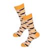 Barrel Down South Tennessee Socks for Men or Women - Apparel Gift for Tennessee Vols Fans - TN Volunteer Sport Fans and Alumni Gifts (Blend, Orange Stripe/Black TN) view 2