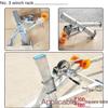 Colarea Winch Mount Boat Trailer for Motorboats, Fishing Boats, Speedboats (No.3 2000 Lb Winch+Frame) view 3