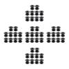 10 Pcs Foosball Bearing Accessories Foosball Table Board Bearing Rod Foosball Bushing Table Football Machine Bearing Foosball Bearings view 1