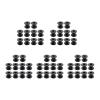 10 Pcs Foosball Bearing Accessories Foosball Table Board Bearing Rod Foosball Bushing Table Football Machine Bearing Foosball Bearings view 3