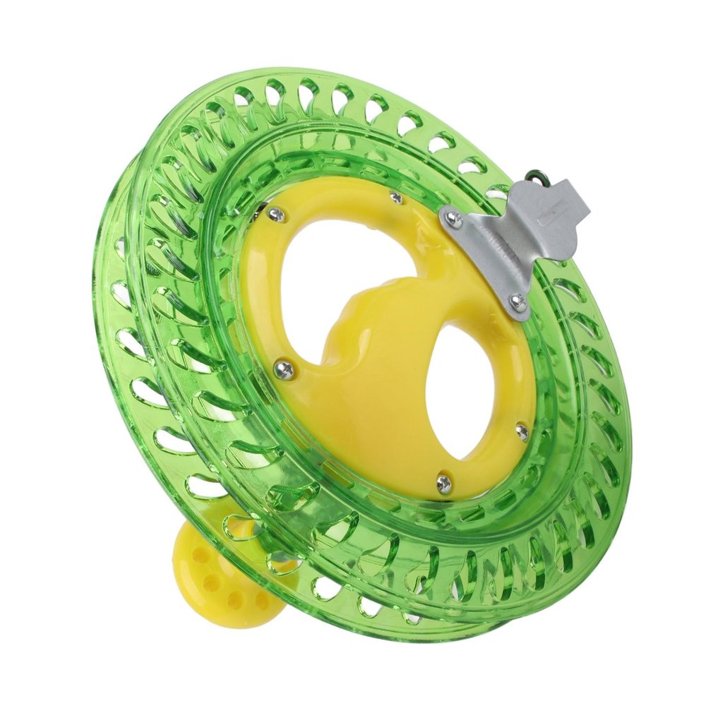 VGEBY Fishing Line Reel, Multifunction Sea Fly Fishing Reel Fishing Reel Smooth Fly Line Fishing Reel Accessory (Green), VGEBY8vmrt4d10y-12