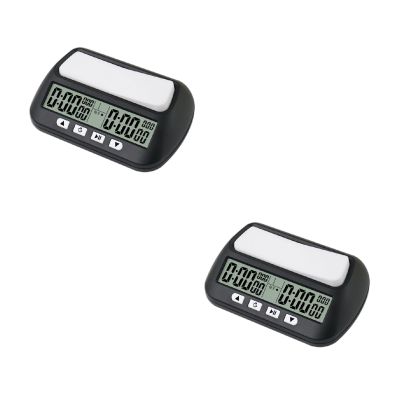 BEIYINAI Chess Clock Competition Hour Meter Board Game Stopwatch Count Up Down Timer Compact Digital Watch Count Up Down Timer Board Game Stopwatch