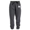 Campus Lab Monmouth College Primary Logo Hip Print Unisex Jogger Sweatpants with Pockets for Men and Women, Charcoal, Small view 4