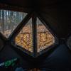 Barronett Blinds Big Mike Heavy-Duty, Portable Hunting Blind, Tall Hub Blind, 600 Denier Fabric, Shoot While Standing, Crater Harvest, 80 x 75 x 75, BMHD300CH view 4