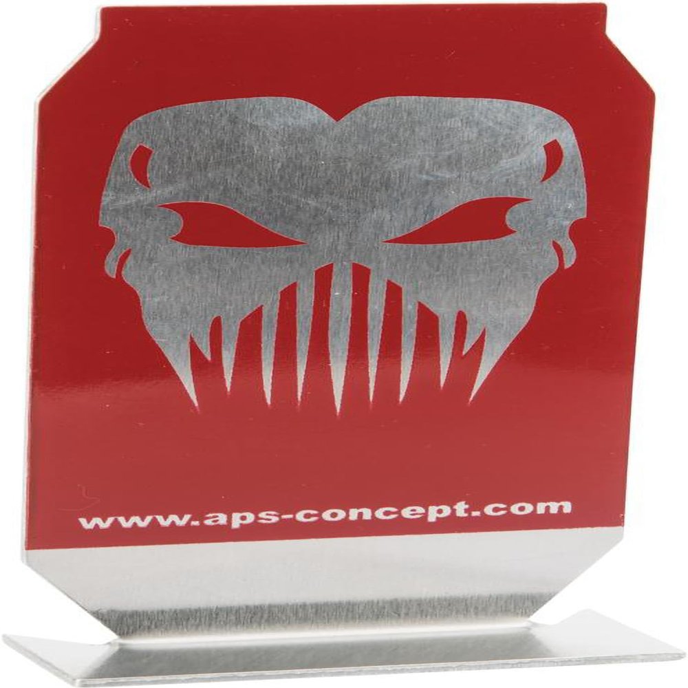 Evike Airsoft - ePopper - Manufacturer Series Practical Shooting Popper Targets (Package: Red APS Phantom)