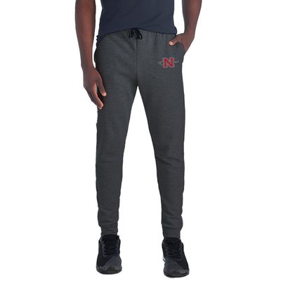 Campus Lab Nicholls State University Primary Logo Hip Print Unisex Jogger Sweatpants with Pockets for Men and Women, Charcoal, Large