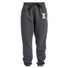 Campus Lab University of Illinois Primary Logo Hip Print Unisex Jogger Sweatpants with Pockets for Men and Women, Charcoal, 2X-Large view 4