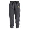 Queensborough Community College Primary Logo Hip Print Unisex Jogger Sweatpants with Pockets for Men and Women, Charcoal, 2X-Large view 4