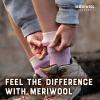 MERIWOOL Merino Wool Lightweight Hiking Socks, 3 Pairs Cushioned & Odor Resistant Outdoor Crew Socks for Men and Women view 4