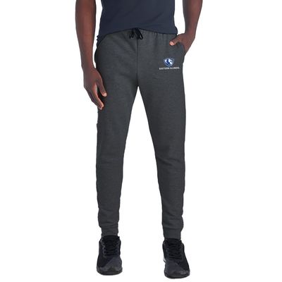 Campus Lab Eastern Illinois University Primary Logo Hip Print Unisex Jogger Sweatpants with Pockets for Men and Women, Charcoal, Small