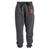 Campus Lab Syracuse University Primary Logo Hip Print Unisex Jogger Sweatpants with Pockets for Men and Women, Charcoal, X-Large view 3