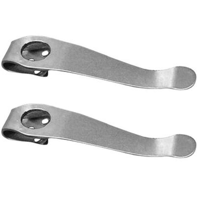 Echeson 2PCS Deep Carry Pocket Clip Fits for C81 Paramilitary 2 C11 C10, CNC Handmade Titanium Back Clip DIY Replacement