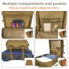 RooPoke Army Tactical Backpack 45L Large Military Assault Pack For Men,3 Day Bug Out Bag Molle Daypack For Women Camping Outdoor Sport Rucksack Backpacks-tan view 2