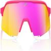 100% S3 - Sports Sunglasses for Women & Men - Impact Resistant Cycling and Riding - Biking Sunglasses UV Support - Tatis 24 LE - HiPER Vital Pink Mirror, Medium view 2