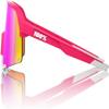 100% S3 - Sports Sunglasses for Women & Men - Impact Resistant Cycling and Riding - Biking Sunglasses UV Support - Tatis 24 LE - HiPER Vital Pink Mirror, Medium view 3