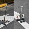 Dfdieratve Parking Lot Striping Machine, Playing Field Line Striping Machines with Circle Kit, Court Line Tape Machine, Basketball Court Line Kit for Concrete, Asphalt, Road Warning view 2
