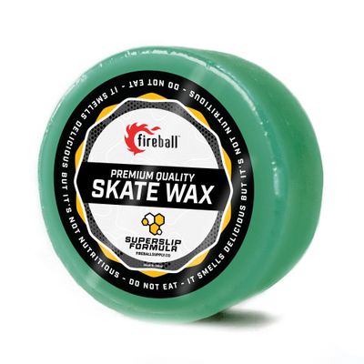 Fireball SuperSlip Pro Skateboard Wax for Rails - USA Made Skate Curb Wax for Scooters Aggressive Inline and Skateboards - Custom Formula Professional Skate Wax (Mermaid)