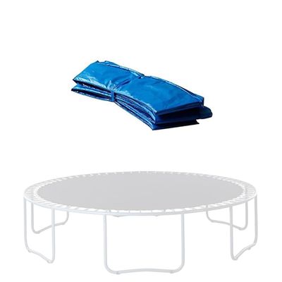 SUOGROLI Round Spring Protection Cover 12/13/14FT Waterproof Pad Trampoline Accessories Replacement Trampoline Safety Pad,14FT,Blue