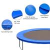 SUOGROLI Round Spring Protection Cover 12/13/14FT Waterproof Pad Trampoline Accessories Replacement Trampoline Safety Pad,14FT,Blue view 3