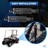 Rear Golf Cart Shock Absorbers Heavy Duty with Springs Compatible with 1995-up Yamaha Gas and Electric G14 G16 G19 G20 G22 G29 Models Replace# JN4-F2210-00, JN3-F2210-00 (BLACK) view 4