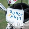 Golf Mallet Putter Cover, Golf Club Cover with Strong Magnetic Closure, PU Leather Waterproof Golf Putter Cover Golf Accessories view 2