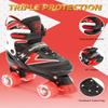 SUPER YOUNGSTER Adjustable Roller Skates Boys Kids Ages 5-8 8-12 Roller Skates Girls with Light up Wheels, Fun Rollerskate for Youth Toddlers view 4