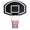 Rakon Wall Mounted Basketball Hoop Indoor Outdoor, 28.5" x 18" Basketball Backboard and Steel Rim, Space-Saving Wall Mount Basketball Goal for Garage or Patio view 1