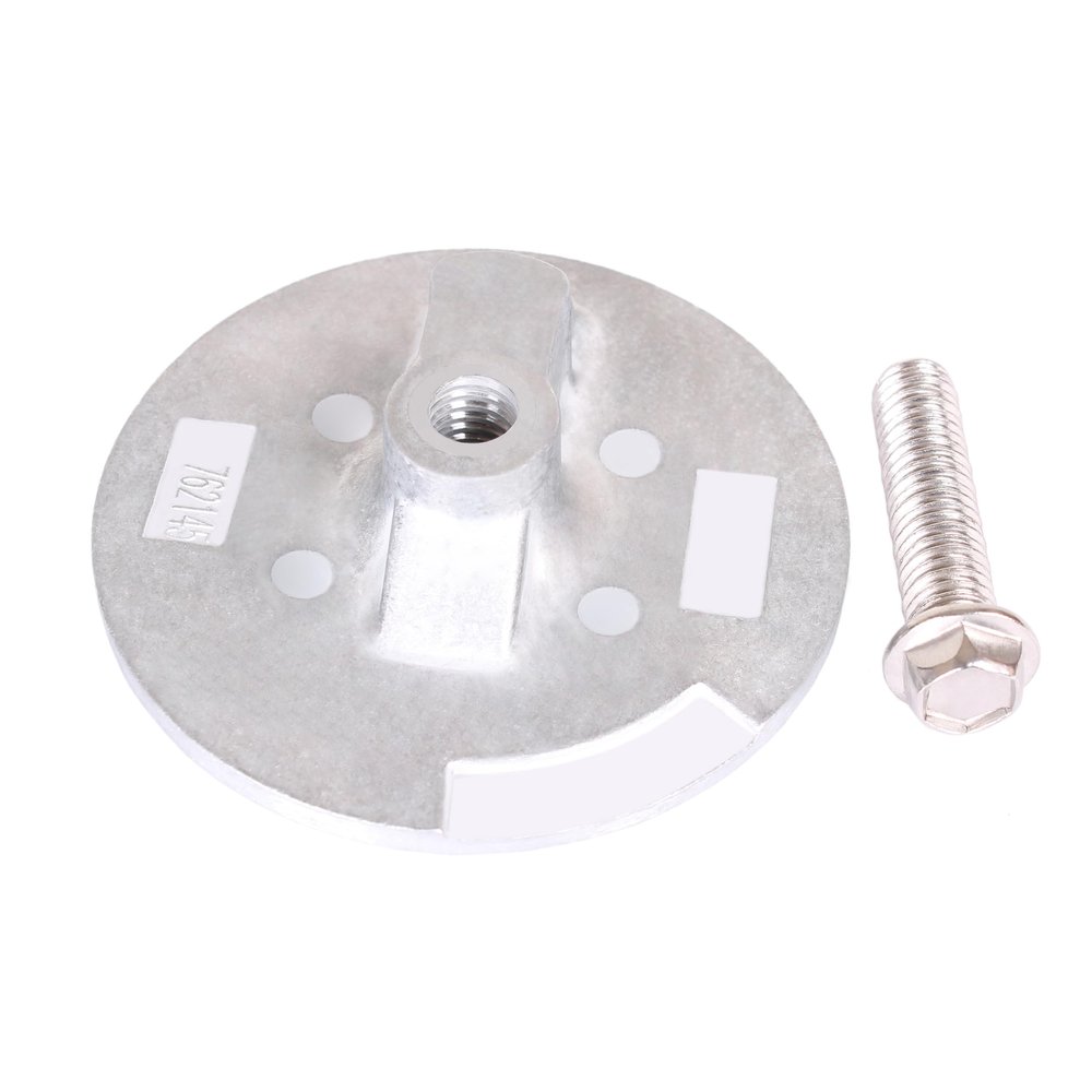 Boat Engine 76214Q5 97-76214T5 8M0059339 76214T3 Flat Trim Tab Anode for Mercury Mariner Quicksilver Outboard Motor 35HP-300HP for Force 90HP-120HP for Mercruiser Bravo, fit Sierra 18-6016A