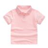 Ikevan Toddler Baby Girls Boys Classic Polo Shirt Kids Summer Short Sleeve Casual Moistur Wicking (Pink, 3 Years) view 2