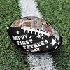 Drawelry Personalized Football - Customized Photo Name American Footballs Regulation Size Leather Football Father's Day Birthday Gift for Men Dad Son and Football Fan (First Father's Day) view 1