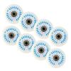 ZYANLING Roller Skate Wheels Outdoor & Indoor Inline Skate Wheels 8-Pack LED Pulley Light Up 90A with Bearings Core 60/62/64/68/70/72/76/80mm Replace Wheels Skating Wheels view 1