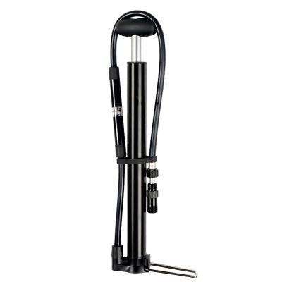 beisup Mini Floor Bike Pump with Presta and Schrader Valve Connection - 120 PSI High Pressure Bicycle Pump - Bike Air Pump with Ball Pump Needle for Bike Basketball,Extension Hose