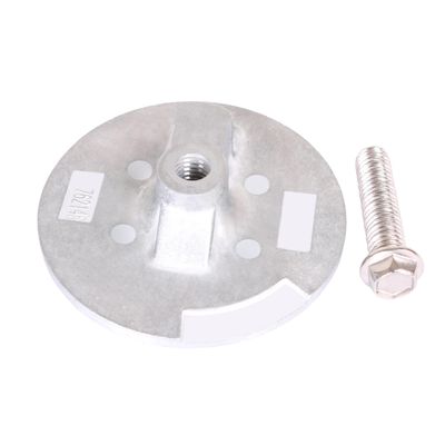 Zinc Alloy, Outboard Engine 76214Q5 97-76214T5 8M0059339 76214T3 Flat Trim Tab Anode for Mercury Mariner Quicksilver Motor 35HP-300HP for Force 90HP-120HP for Mercruiser Bravo